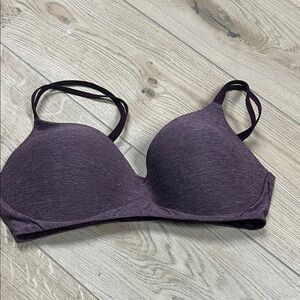 Aerie Plum Real Wireless Sunnie Bra